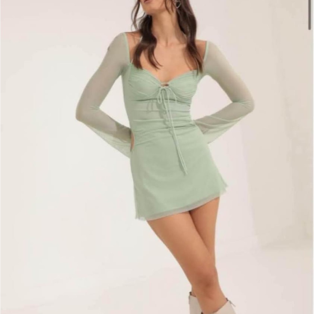 Lucy in the Sky long sleeve mini dress